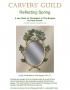 1180 Chickadees in Pine Boughs Carol Canner by Carvers' Guild mirror